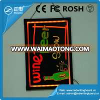 best acrylic led electronic advertising bulletin board