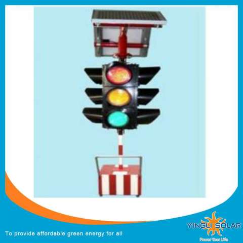 Solar Traffic Light Warning Lamp