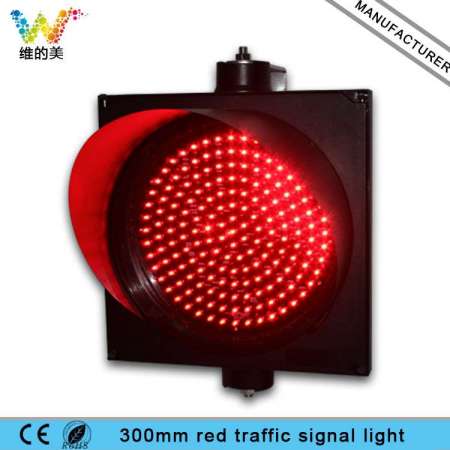 Cheap Price One Aspect 300mm Red Traffic Signal Light