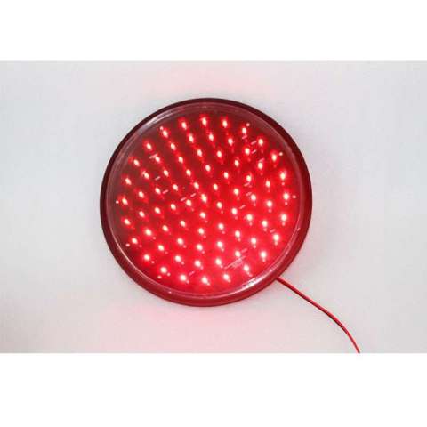 High Brightness 300mm Red Color Signal LED Traffic Light