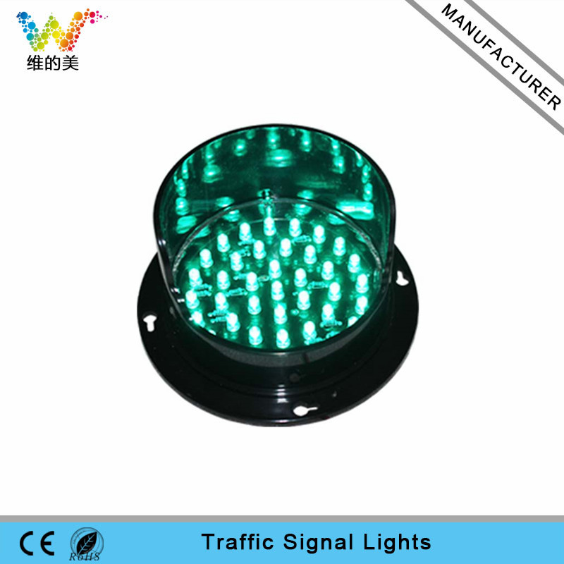 Epistar Green LED Module 100mm LED Traffic Light Lamp