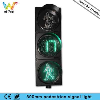 Three Aspects 300mm Pedestrian Traffic Countdown Timer Light