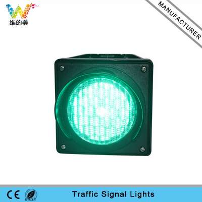 Cobwebbery Green Light 100mm One Unit LED Traffic Signal Light