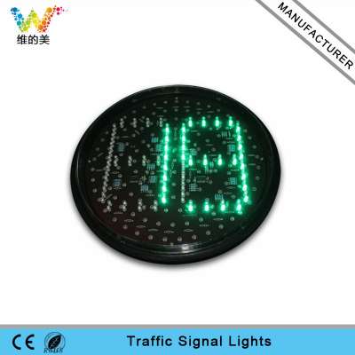 300mm Red Green LED Traffic Signal Light Countdown Timer