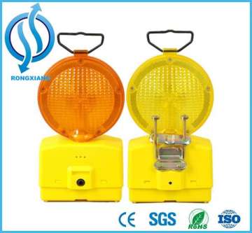 Amber and Yellow Color Safety Traffic Warning Light Within 6V 4r25 Battery