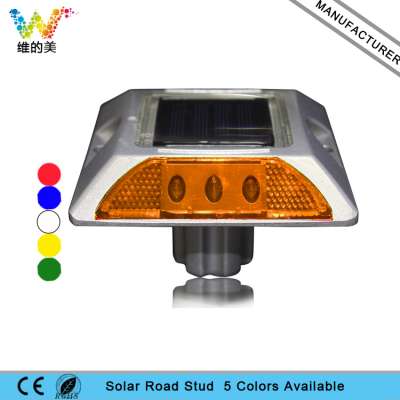 Cat Eye 3m Reflector Country Card Railway Solar Road Stud with Anchor