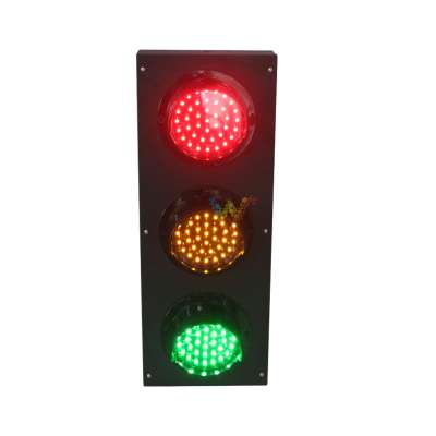 Customized Mould Mini 100mm 3 Units LED Traffic Signal Light