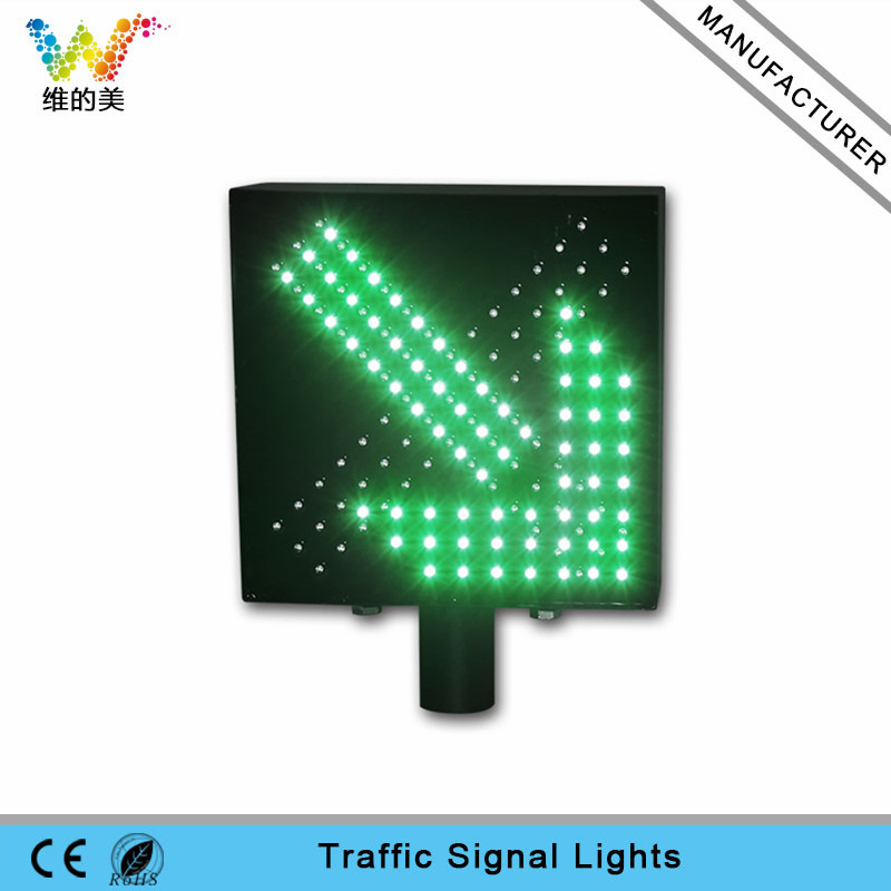 Toll Station Red Cross Green Arrow LED Signal Traffic Light