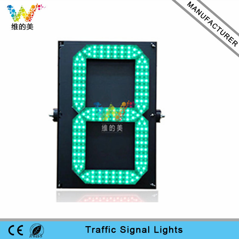 New Design One Digital Green LED Light Traffic Countdown Timer