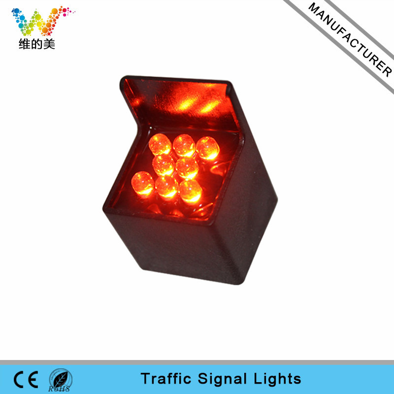 26mm Square Red Pixel Cluster LED Traffic Light