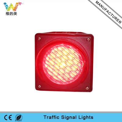 Customized Parking Lots 100mm Mini Decoration LED Traffic Light